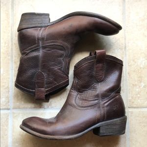 Mushroom Brown Frye Boots